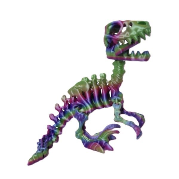 Skeleton Raptor Toy - Candy